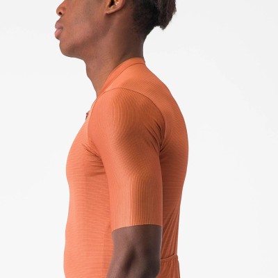 CASTELLI ESPRESSO JERSEY MOCHA DARK GREY