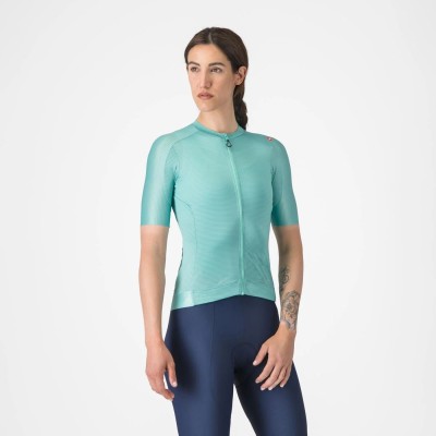 CASTELLI ESPRESSO W JERSEY POOL BLUE