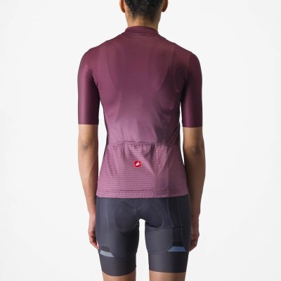 CASTELLI SALITA JERSEY DEEP BORDEAUX DEEP PURPLE IVORY