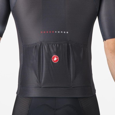 CASTELLI CLIMBER'S A/C JERSEY BLACK/DARK GRAY