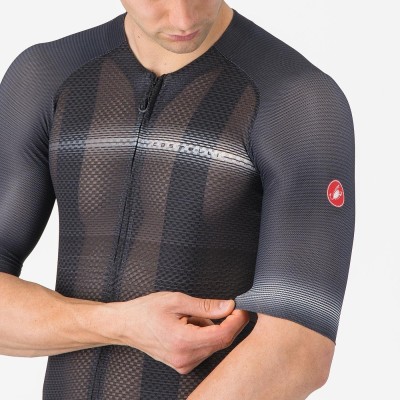 CASTELLI CLIMBER'S A/C JERSEY BLACK/DARK GRAY