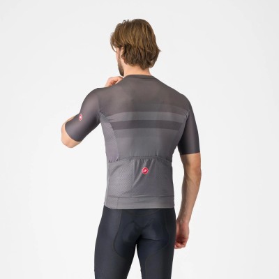 CASTELLI SIMBOLO JERSEY SMOKY GRAY/DARK GRAY