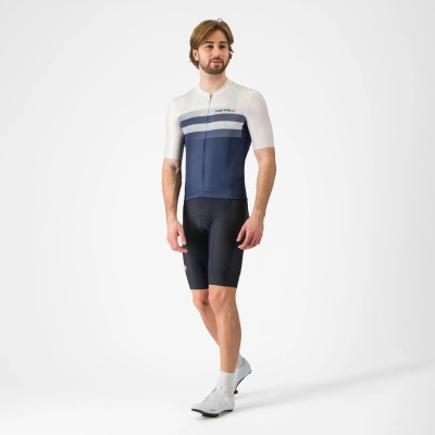 CASTELLI SIMBOLO JERSEY BELGIAN BLUE/WHITE