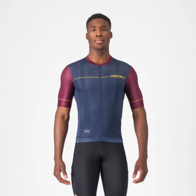 CASTELLI UNLTD JERSEY BELGIAN BLUE/DEEP BORDEAUX-VIV