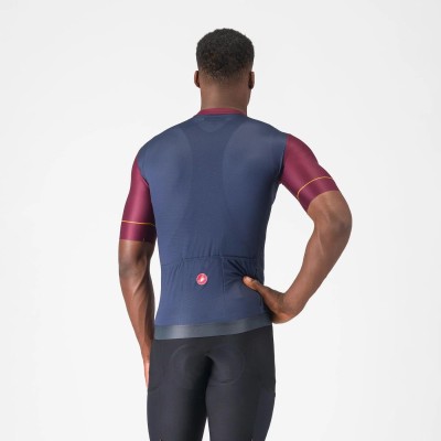 CASTELLI UNLTD JERSEY BELGIAN BLUE/DEEP BORDEAUX-VIV