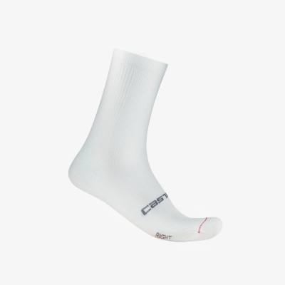 CASTELLI ESPRESSO 18 SOCK WHITE