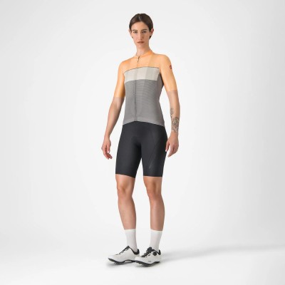 CASTELLI ELEGANTE JERSEY W GUNMETAL GRAY/SILVER MOON-SOFT