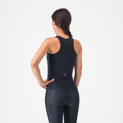 CASTELLI SOLE TOP BLACK