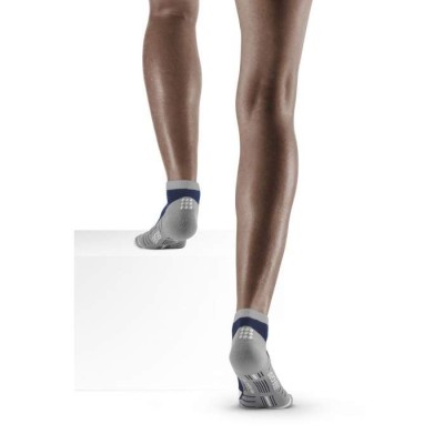 CEP ULTRALIGHT LOW CUT SOCKS W MARINEBLUE GREY