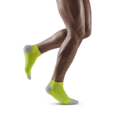 CEP LOW CUT SOCKS 3.0 MEN LIME LIGHT GREY