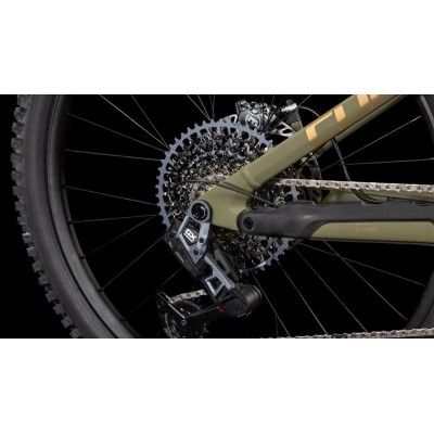 CUBE STEREO HYBRID ONE77 HPC TM 800 DUSTYOLIVE 'N 'GOLD