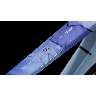 CUBE AGREE C:62 SLX 2025 PIGEONBLUE' N' ART