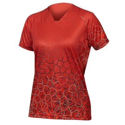 ENDURA SINGLETRACK W PRINT T LIMITED CAYENNE