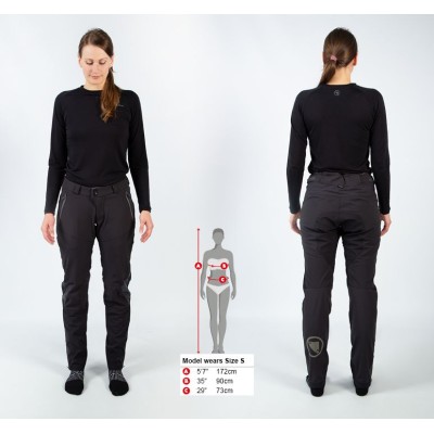 ENDURA WM MT500 SPRAY TROUSERS BLACK