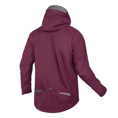ENDURA MT500 WATERPROOF JKT II AUBERGINE