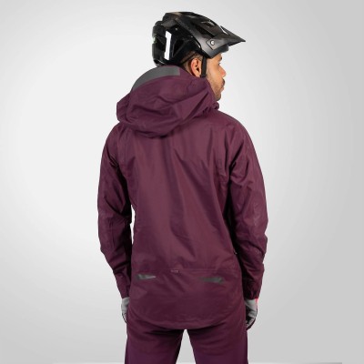 ENDURA MT500 WATERPROOF JKT II AUBERGINE