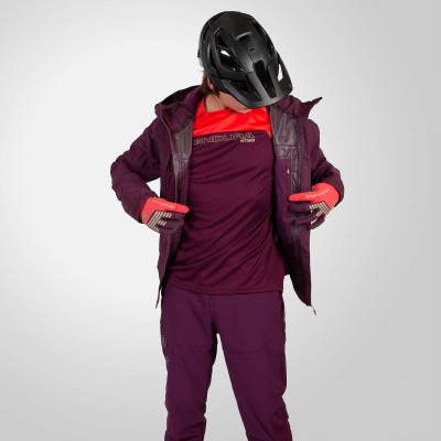 ENDURA MT500 WATERPROOF JKT II AUBERGINE