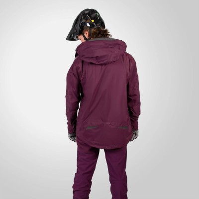 ENDURA MT500 WATERPROOF JKT II AUBERGINE