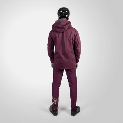 ENDURA MT500 WATERPROOF JKT II AUBERGINE