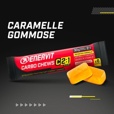 ENERVIT C2:1 CARBO CHEWS 1X34g