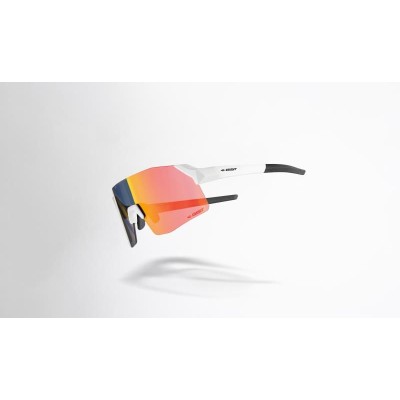 GIST OCCHIALE ROCKET MATT WHITE - LENTE RED
