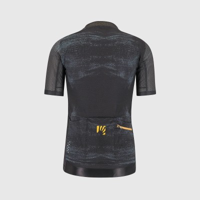 KARPOS LGREEN FIRE JERSEY BLACK/LEMON CURRY