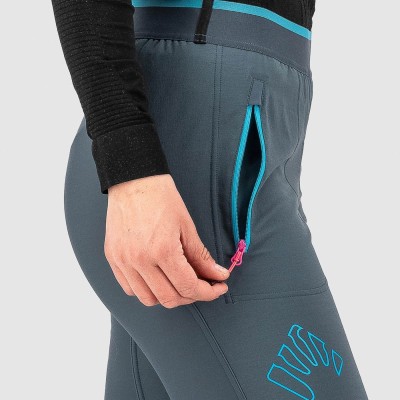 KARPOS FEDERA W PANT DARK SLATE/BLUE ATOLL