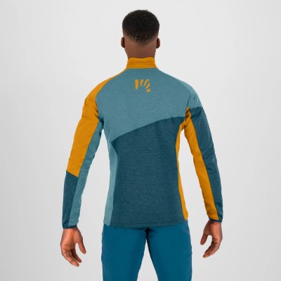 KARPOS FEDERIA FLEECE HALF ZIP STARGAZER SMOKE GOLDEN