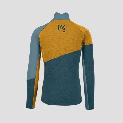 KARPOS FEDERIA FLEECE HALF ZIP STARGAZER SMOKE GOLDEN