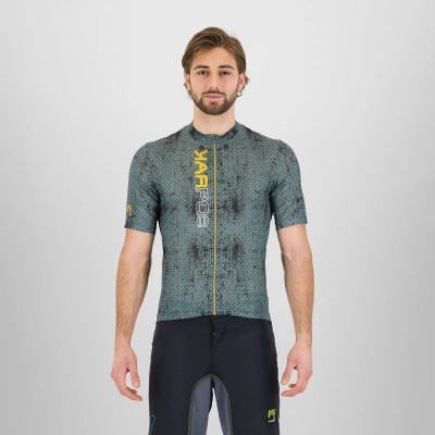 KARPOS VAL VIOLA JERSEY NORTH ATLANTIC/LEMON CURRY