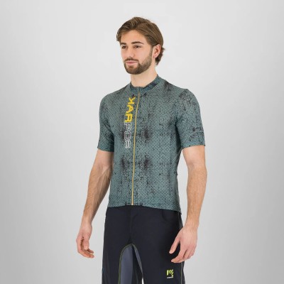 KARPOS VAL VIOLA JERSEY NORTH ATLANTIC/LEMON CURRY