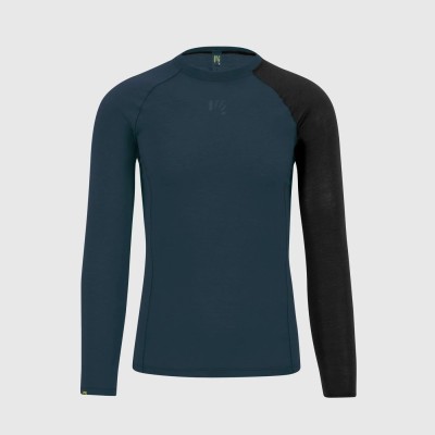 KARPOS DINAMICO MERINO 130 JERSEY LS MINDNIGHT BLACK