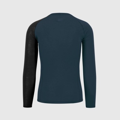 KARPOS DINAMICO MERINO 130 JERSEY LS MINDNIGHT BLACK