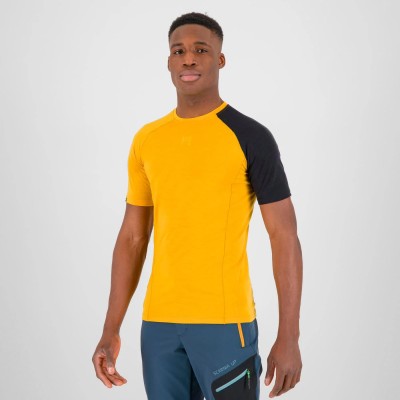KARPOS DINAMICO MERINO 130 T-SHIRT GOLDEN BLACK