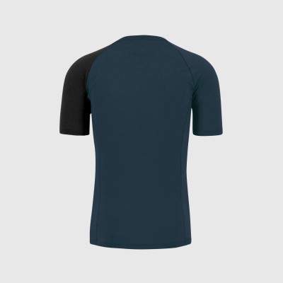 KARPOS DINAMICO MERINO 130 T-SHIRT MINDNIGHT BLACK