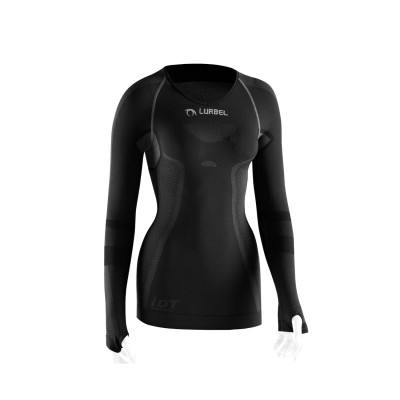 LURBEL CRISTALLO LONG SLEEVLES DONNA BLACK