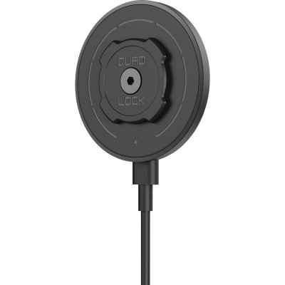 QUADLOCK TESTA CARICABATTERIE WIRELESS MAGNETICA BLACK