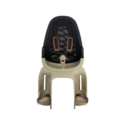 QUIBELL SEGGIOLINO POSTERIORE AIR REAR DA PORTAPACCO NERO CAPUCCINO