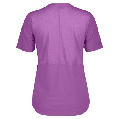 SCOTT TEE W'S TRAIL VERTIC DRI SS LIQUID PURPLE