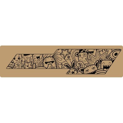 SKUAD PROTEZIONE BATTICATENA COMICS BLACK