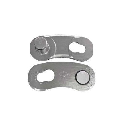 SRAM MAGLIA DI CHIUSURA POWERLOCK EAGLE ARGENTO 12 VELOCITA'  (1 COPPIA)