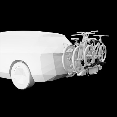 THULE EASYFOLD 3 FOLDABLE BIKE ADD-ON ACCESSORIO PER 3°/4° BICI