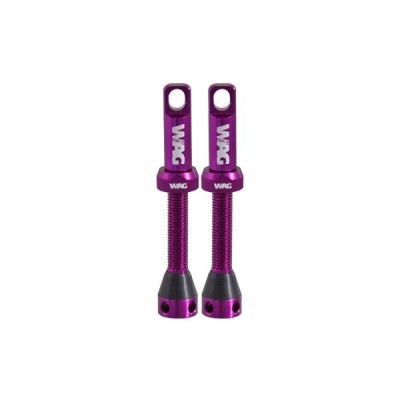 VAG COPPIA VALVOLE TUBELESS 44mm VIOLA