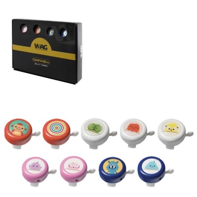 CAMPANELLO WAG MONSTERS COLORI MISTI FANTASIA