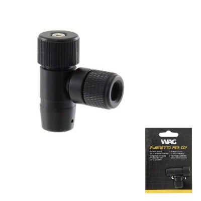 WAG RUBINETTO CO2 ALUMINIO NERO